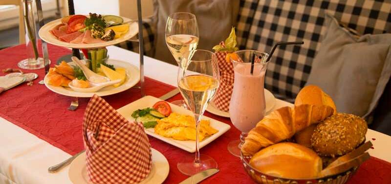 Frühstück für Verliebte